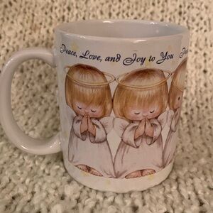 Hallmark Christmas mug, Peace, Love and Joy to You.
